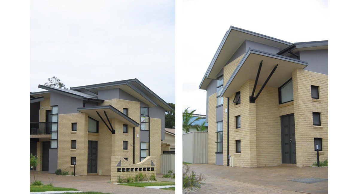 Custom design town houses