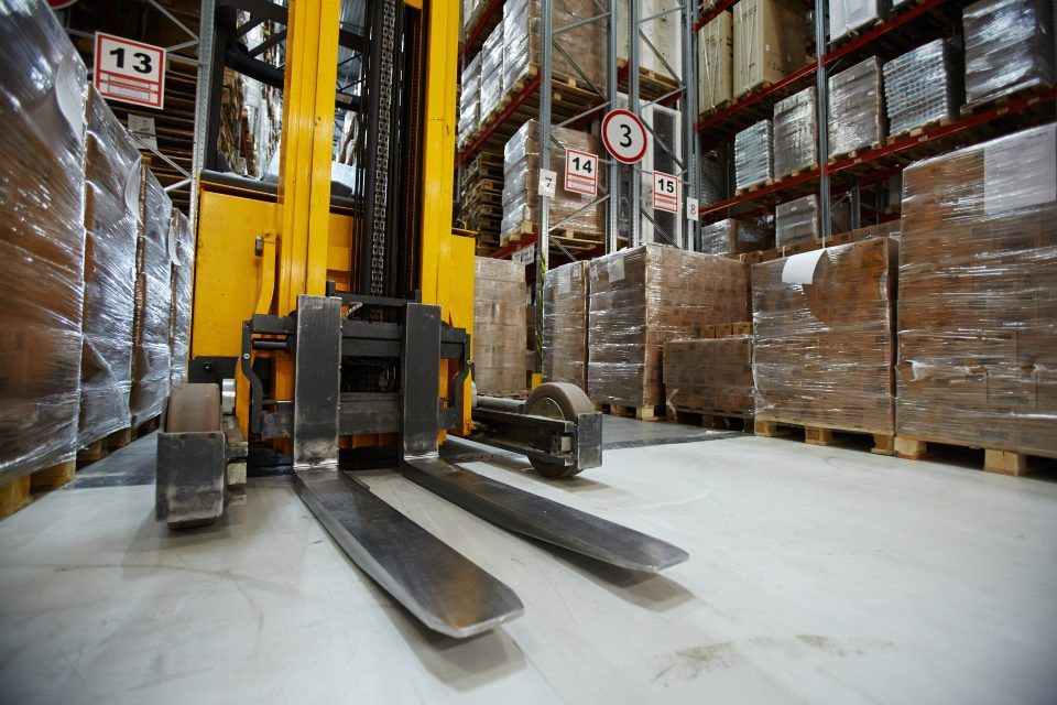 forklift crane