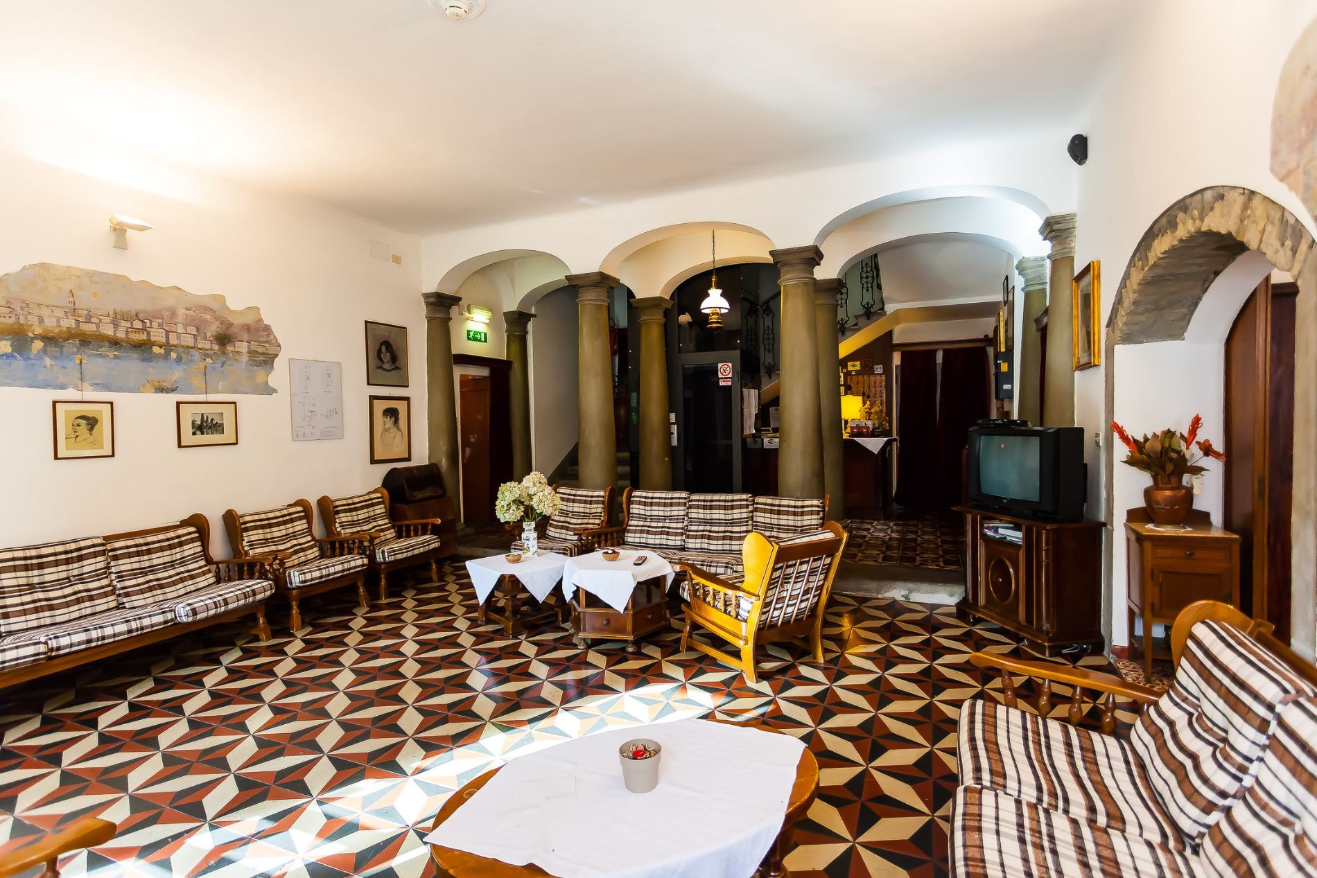 interno camere albergo