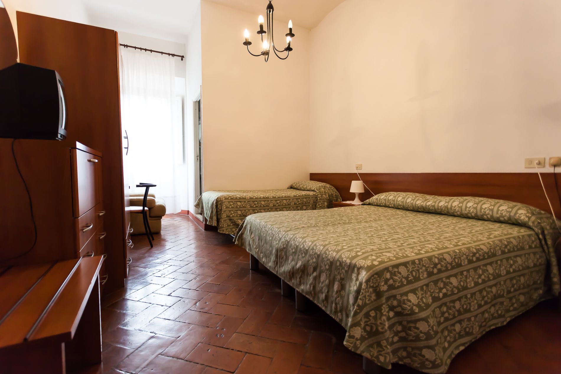 interno camere albergo