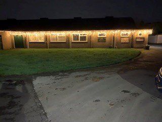 Lighting up Blackwell Community Centre