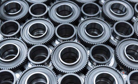 the screw parts of a machine