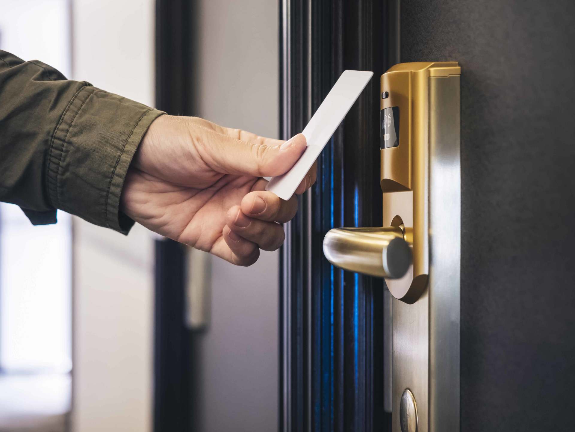 Smart card door access