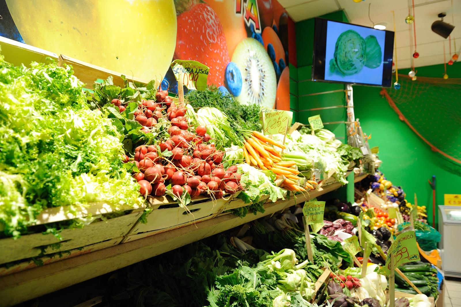 bancale di verdure