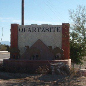 Quartzsite — Quartzsite Sign in Sun City, AZ Quartzsite — Quartzsite Sign in Sun City, AZ