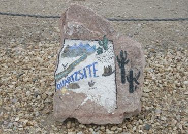 Quartzsite — Quartzsite Painted Rock in Sun City, AZ Quartzsite — Quartzsite Painted Rock in Sun City, AZ