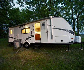 Quality RV Parts — RV with Lights Open in Posen, IL Quality RV Parts — RV with Lights Open in Posen, IL