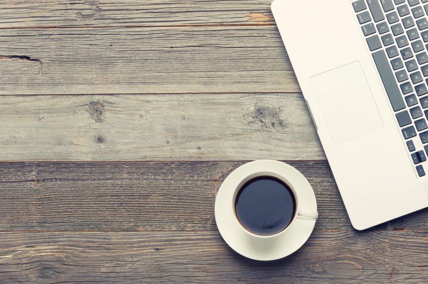 Coffee and Laptop