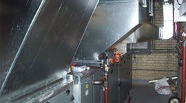 Our services include sheet metal work