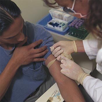 Vaccination — Doctor With Patient in Smyrna, TN
