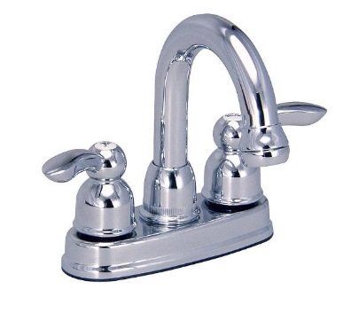 Essence Two Handle Centerset Swing Spout Bathroom Faucet