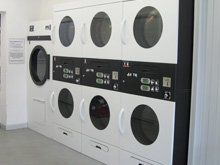 Commercial laundry service - Wrexham, Clwyd - Mrs. Robinson's Launderette - Machines Commercial laundry service - Wrexham, Clwyd - Mrs. Robinson's Launderette - Machines
