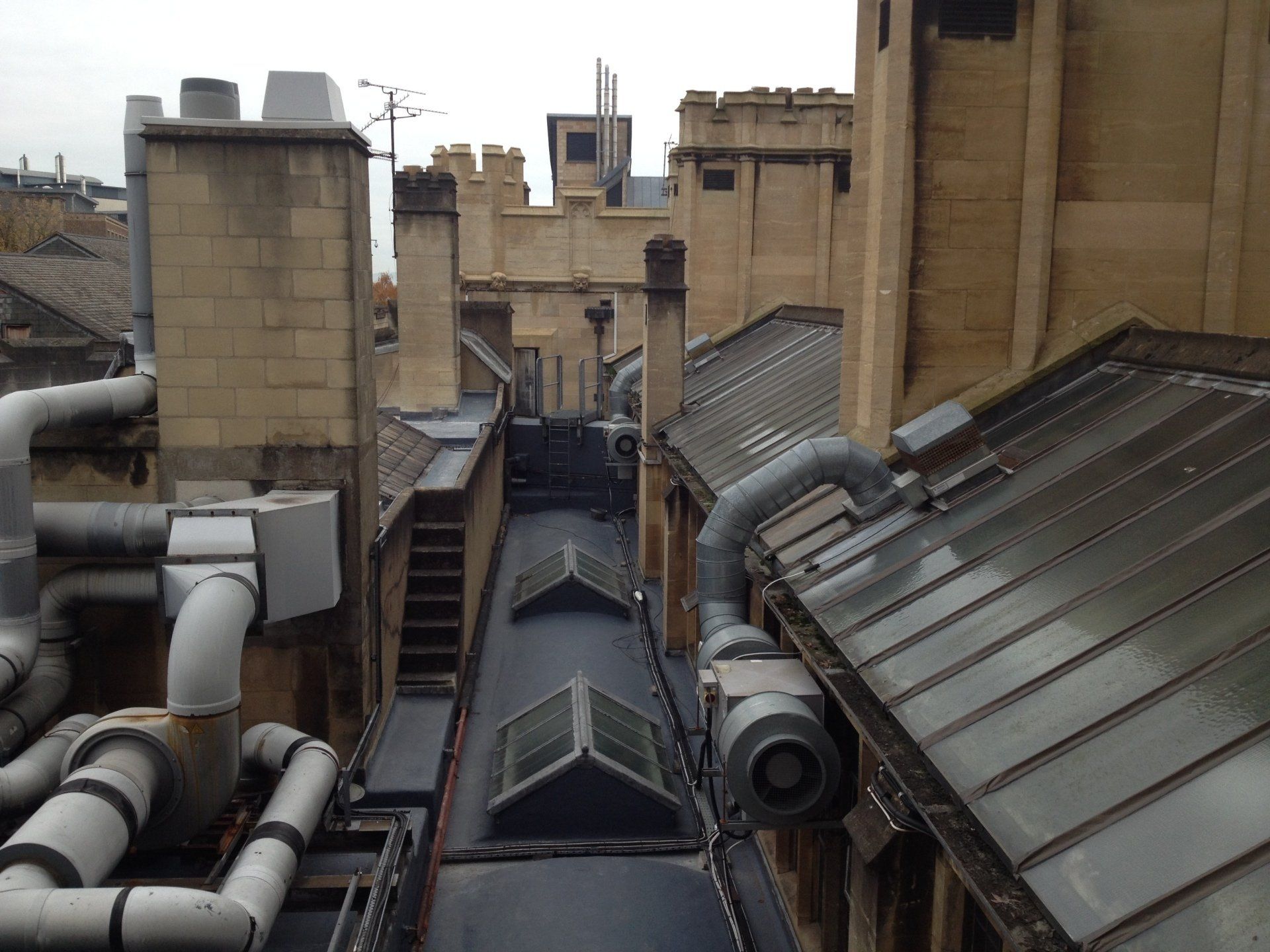 Specialist roofing project