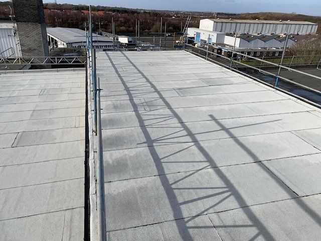 Commercial roof refurbishment project
