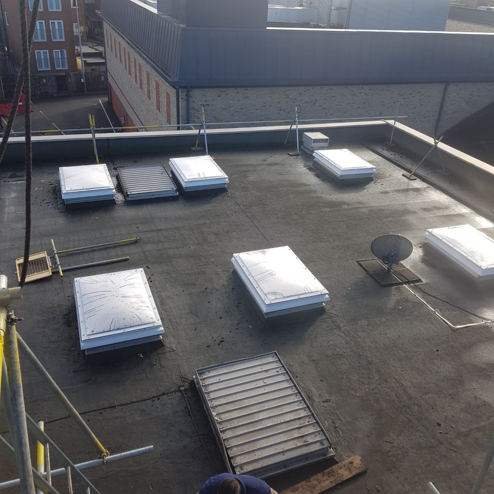 Roof-light replacement project