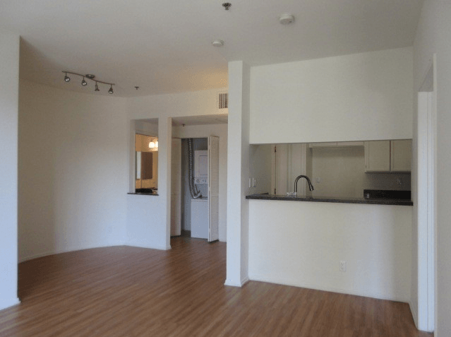 breakfast bar and kitchen