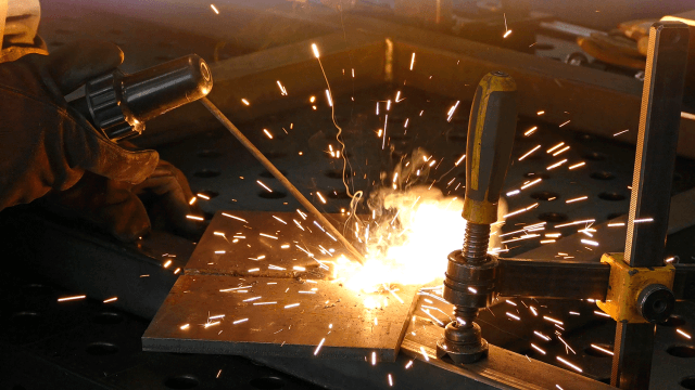 Welding Machine — DFW Airport, TX — Steel Service Center
