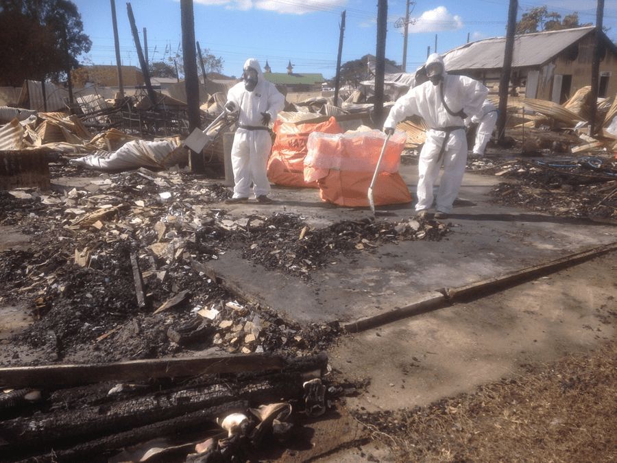 Demolition Cleaning — Asbestos Removal & Demolition Specialists in Wide Bay & Sunshine Coast