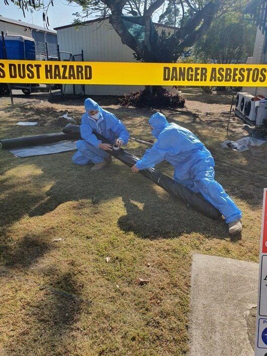 Asbestos Removal Hazard — Asbestos Removal & Demolition Specialists in Wide Bay & Sunshine Coast