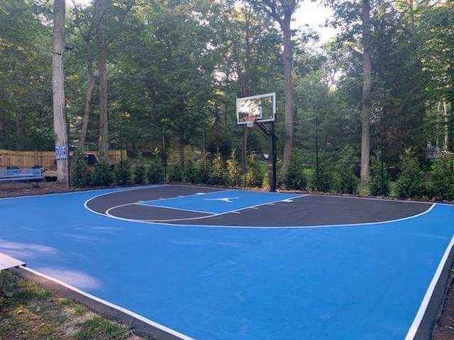 Newly Paved Basketball Court — Staten Island, NY — Margarella