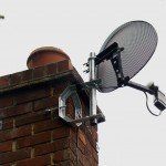 satellite dish and antenna