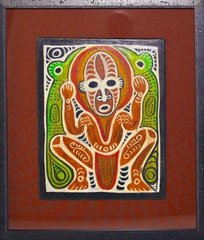 wood panel painting