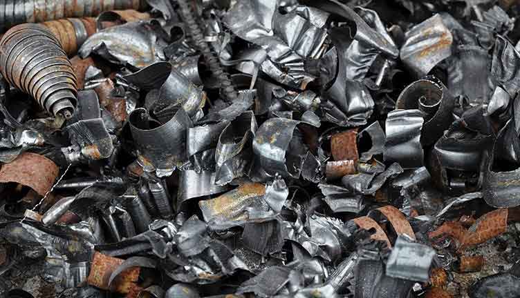 Metal Pieces, Summit Recycling of Penn Hills