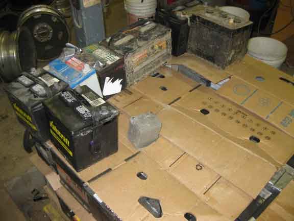Car Batteries, Summit Recycling of Penn Hills