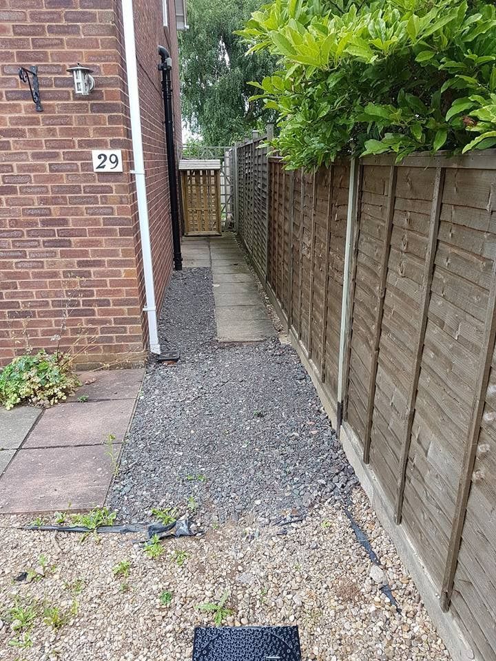Before pathway repairs