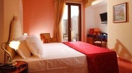 camera da letto tinteggiata