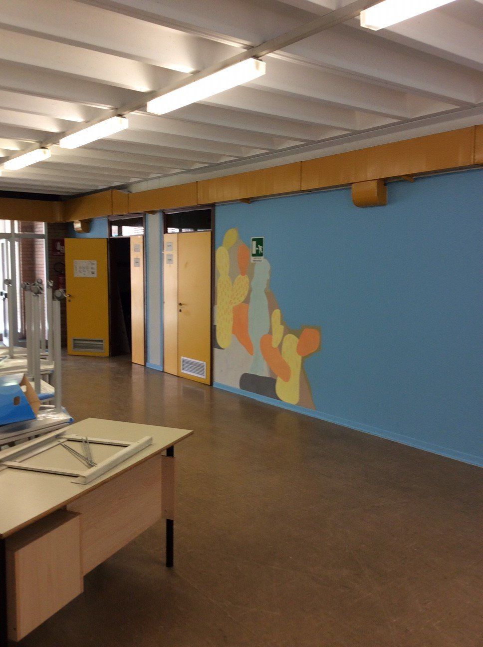 decorazione di un muro interno