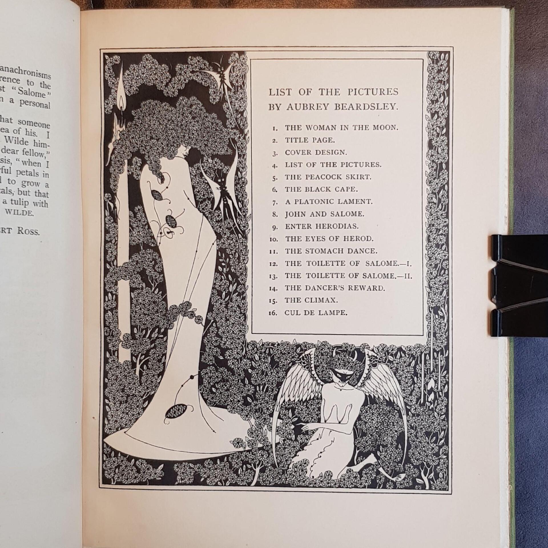 Libro antico con disegno