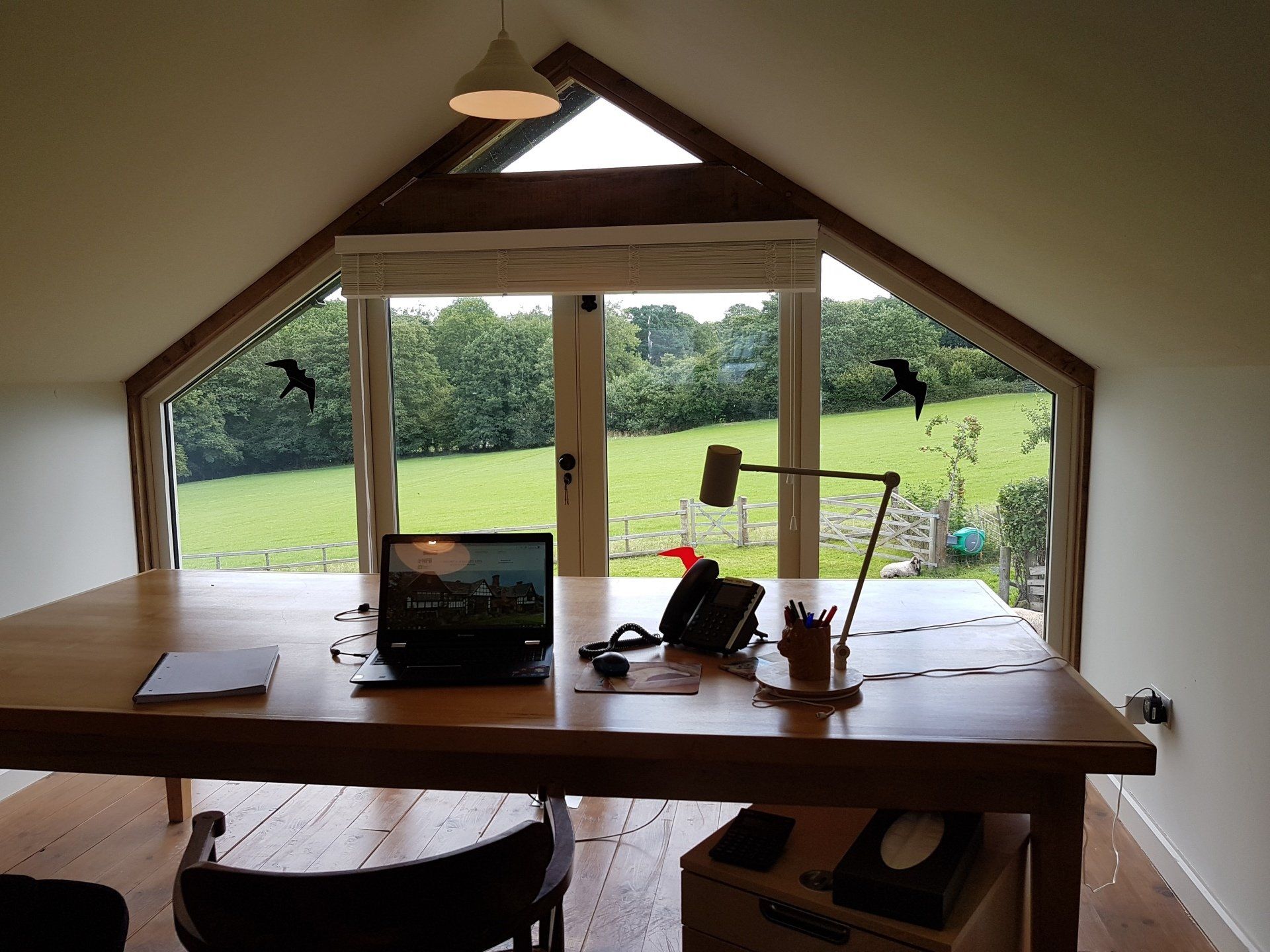 work from home office