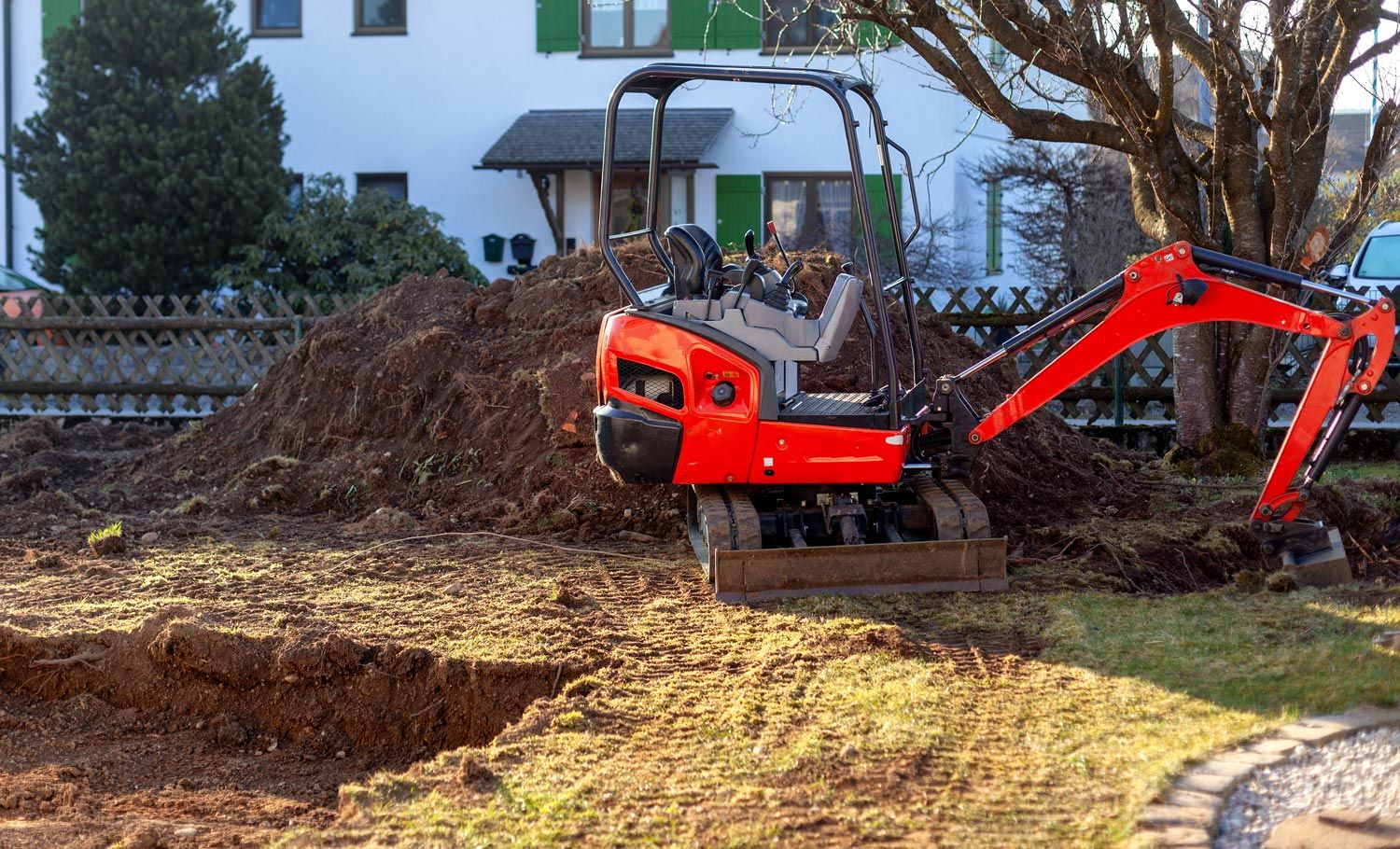 Backhoe — Columbus, OH — A-Plumbing