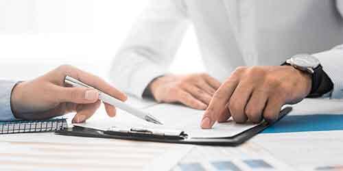 Business People Negotiating A Contract — Asphalt Service in West Bend, WI Business People Negotiating A Contract — Asphalt Service in West Bend, WI