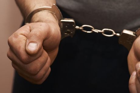 someone with the handcuffs