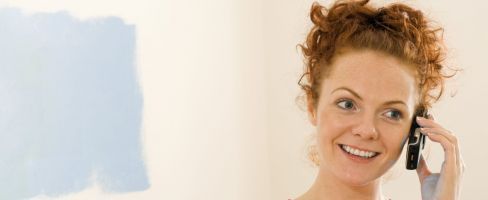 Calling for painting services