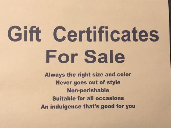 Gift Certificate — Ahhh A Massage — McMurray, PA Gift Certificate — Ahhh A Massage — McMurray, PA