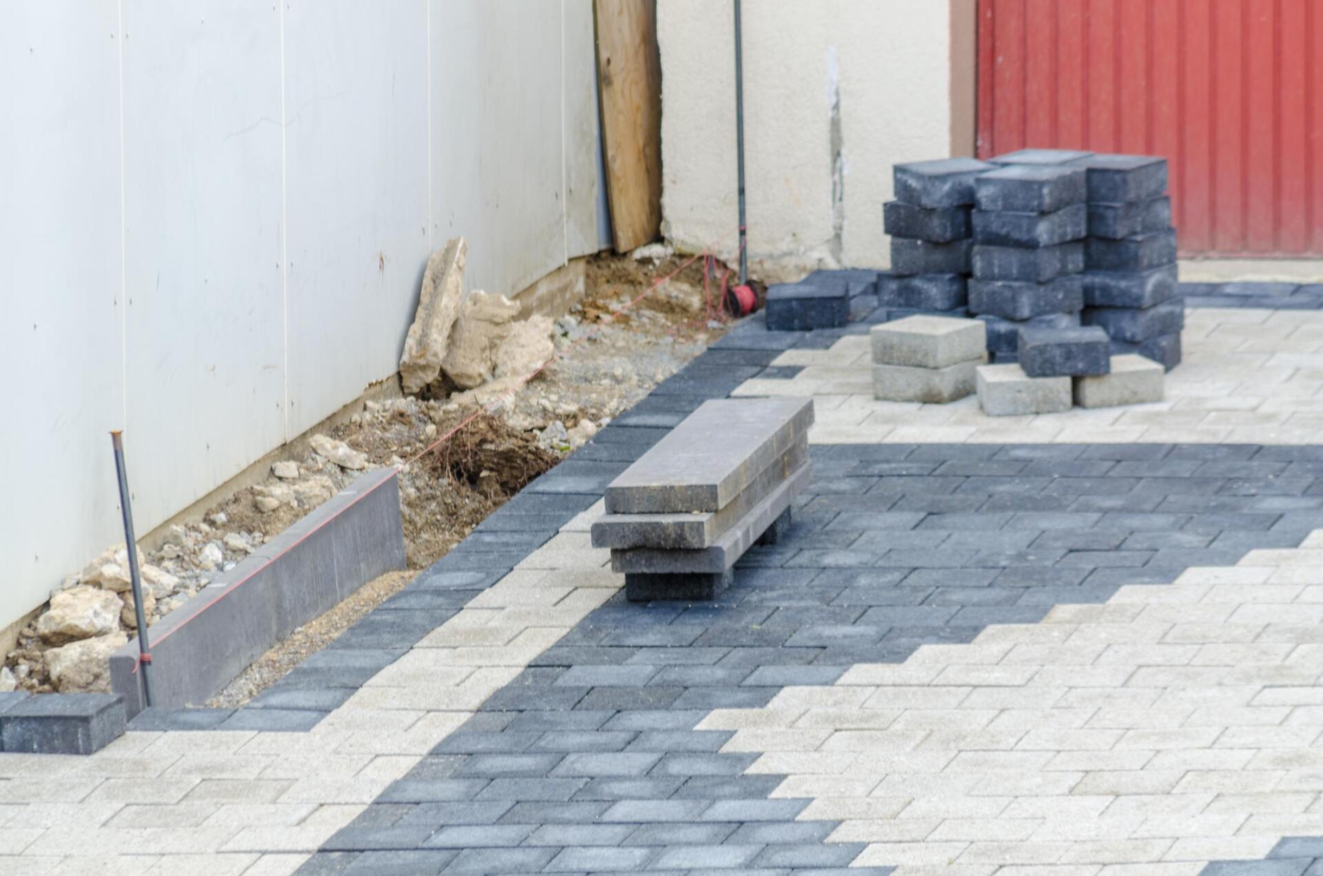 a floor under construction