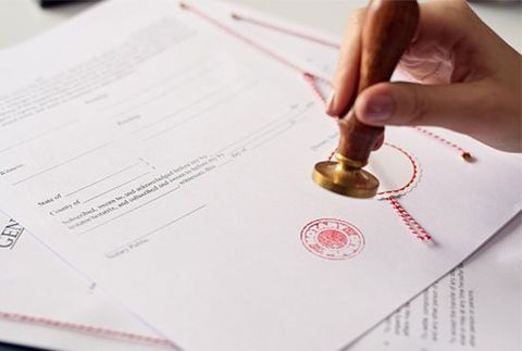 Last Will And Testament — Paper With Red Stamp in Hollywood, FL Last Will And Testament — Paper With Red Stamp in Hollywood, FL