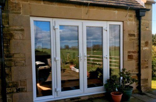 glass doors