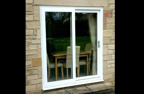 glass doors
