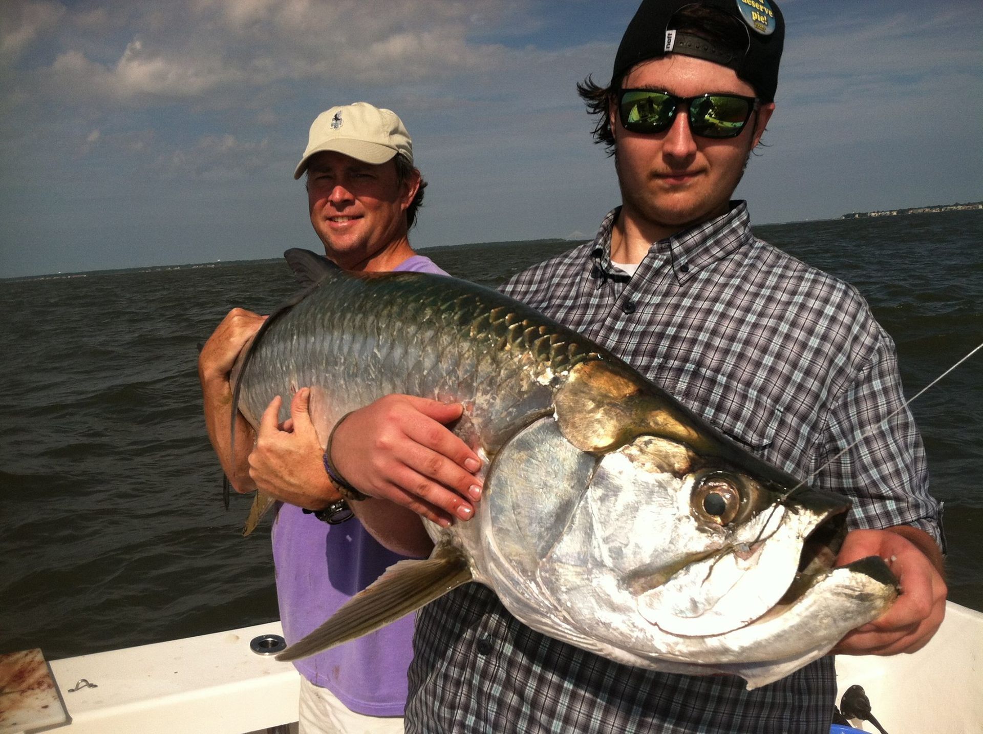 amazing tarpon fishing the coast of georgia