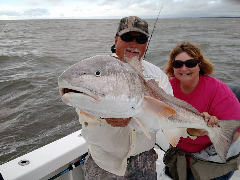 Bull Red drum fishing sea island georgia