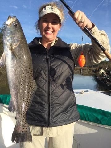 best trout fishing in georgia saltwater
