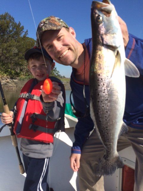 best trout fishing in georgia saltwater