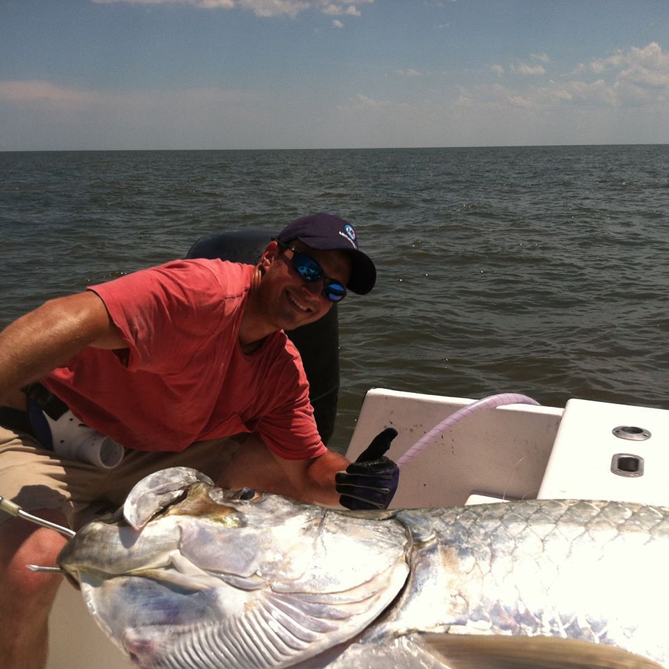 Monster tarpon fishing in the ga coast
