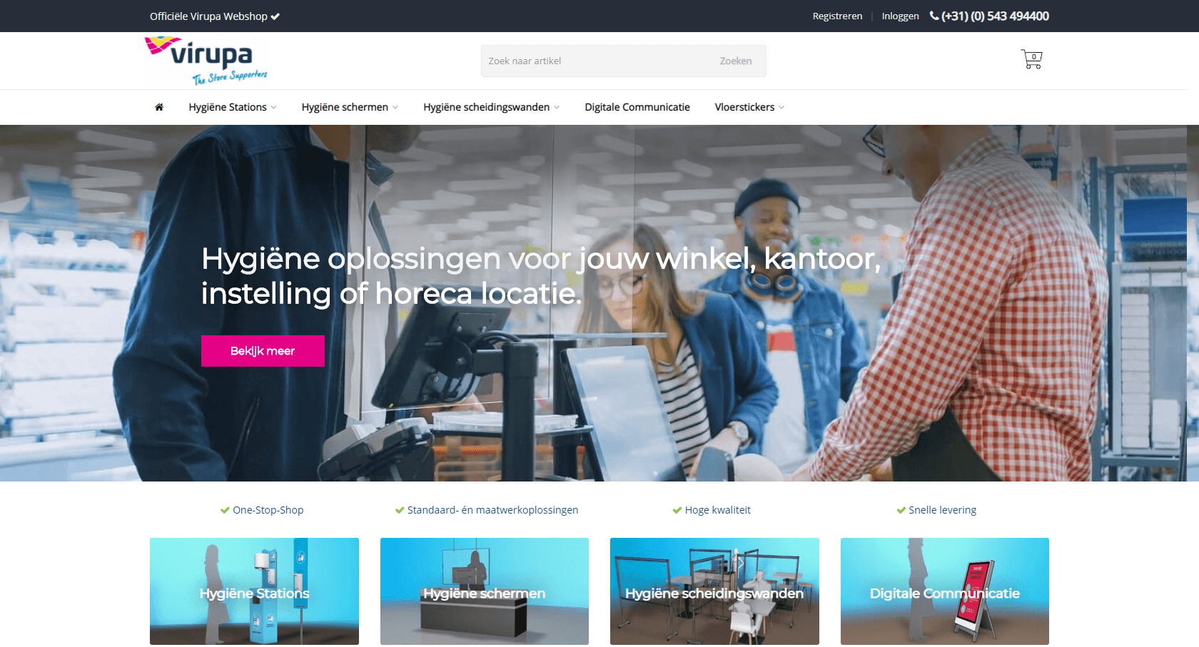 Webshop Virupa