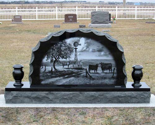 Etched Granite