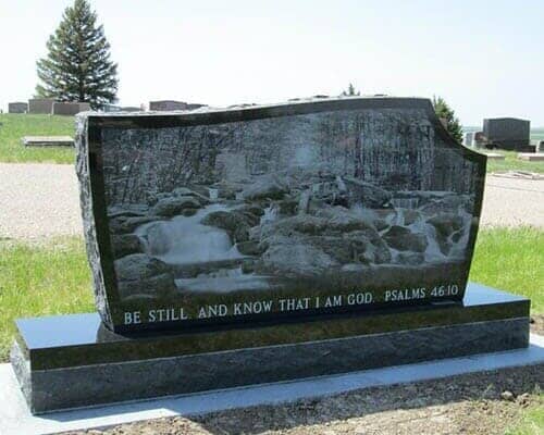 Etched Granite